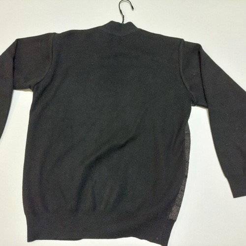 Winter sweater medium / large like new, black and gray