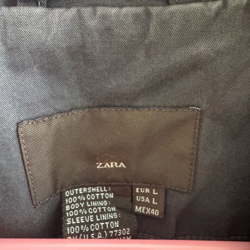 Men's light jacket Zara used, size Large, blue