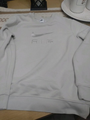 Nike Air unisex sweatshirt size S like new, gray