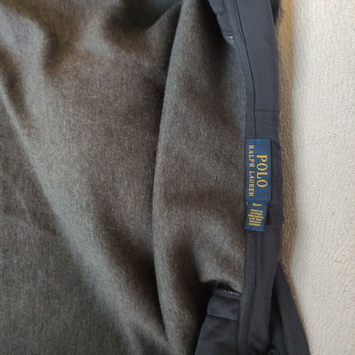 Polo Ralph Lauren jacket like new, size Large, gray and blue
