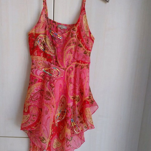 Women’s top TEX new, colorful with pearls