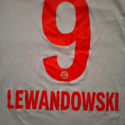 Bayern Munich 2020 2021 Away Jersey Adidas #9 Lewandowski like new