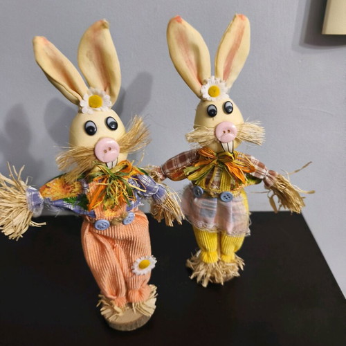 Handmade straw decorations new