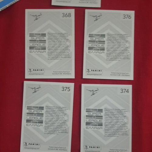 Super League Panini stickers new 26 pieces 2025-2026