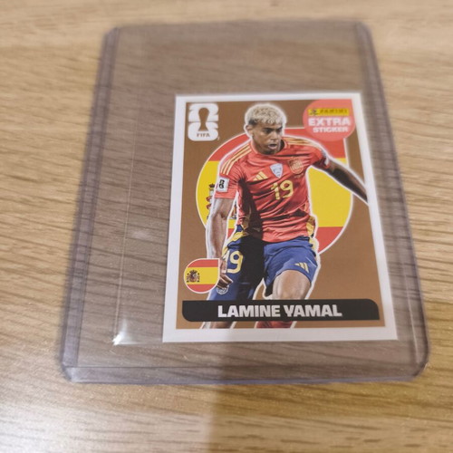 Panini FIFA World Cup 2026 Extra Sticker Bronze Lamine Yamal