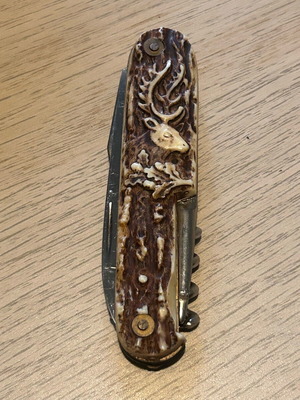 Πολυεργαλείο κυνηγού vintage 80s ROSTFREI INOXYDABLE M.i. Germany μεταχειρισμένο