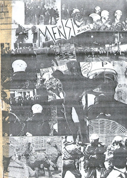 Mensi #1, punk fanzine από Ρέθυμνο (1995), Χαοτικό Τέλος, Νεκτική Σιγή, Doom κ.α.