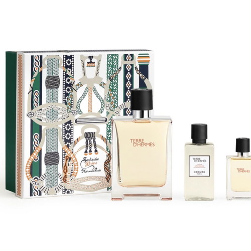 Hermes Terre d'Hermès Eau de Toilette gift set new, 100ml EDT