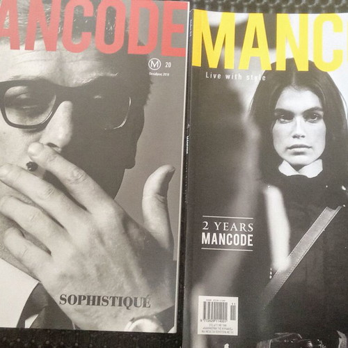 MANCODE 2018 used collectible inserts, pack of 2