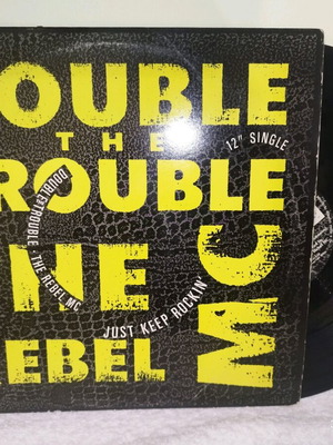 Double Trouble & Rebel MC Just Keep Rockin' vinyl used