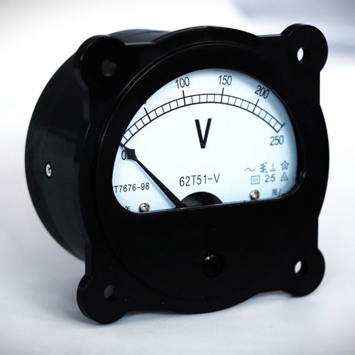 AC current meter analog voltmeter 0-250V new large dial