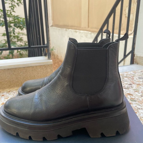 Antica Cuoieria ankle boots like new, black, size 40