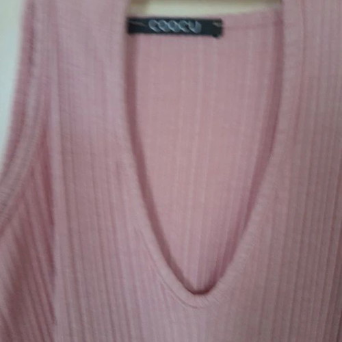 Coocu jacket and sleeveless top set like new, spring colors