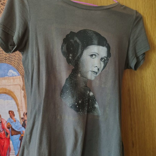 Star Wars T-shirt with Princess Leia, H&M, XS