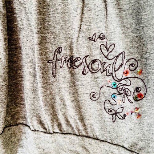 Short-sleeve gray t-shirt Medium like new