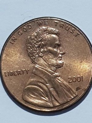 ONE CENT ΑΜΕΡΙΚΗΣ ΤΟΥ 2001