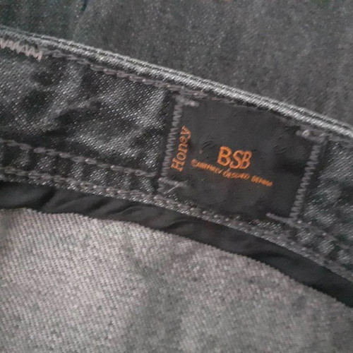 BSB jeans new, black with faded spots, size 28
