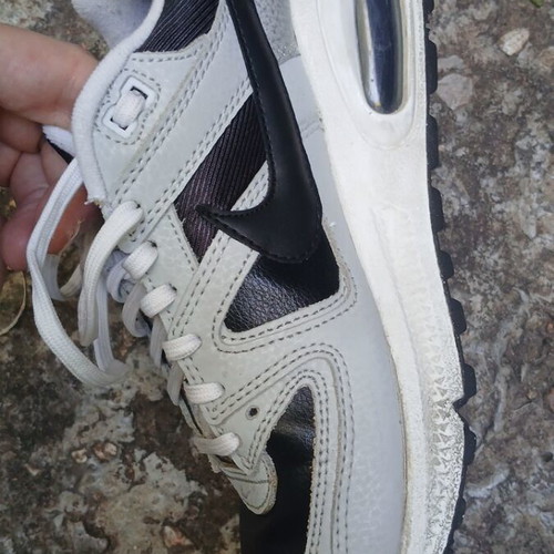Nike Air Max Command sneakers used, size 38, black and white