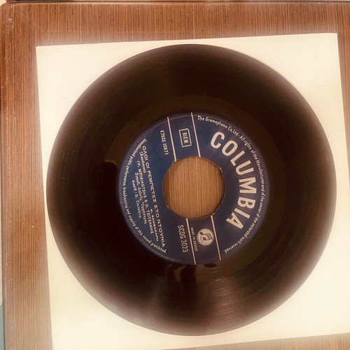 45 RPM records used, 5 pieces with Bithikotsis and others