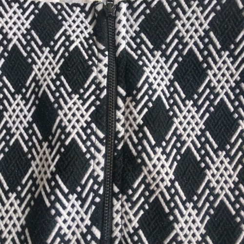 Taifun checked skirt like new, black and white, size S