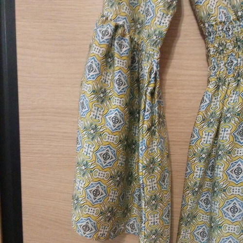Silk women's dress Denny Rose like new, size S/M, multicolor