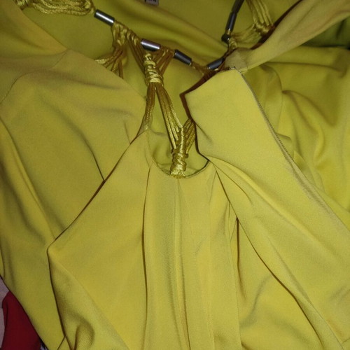 Karen Millen dress like new, yellow, size L