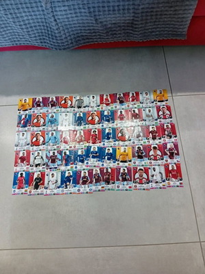Football cards 2024 like new, set of 55 pieces