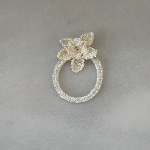 Knitted handmade hair ties new for hair or bracelets
