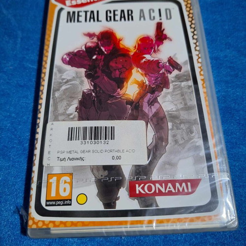 Metal Gear Solid Acid PSP new sealed game