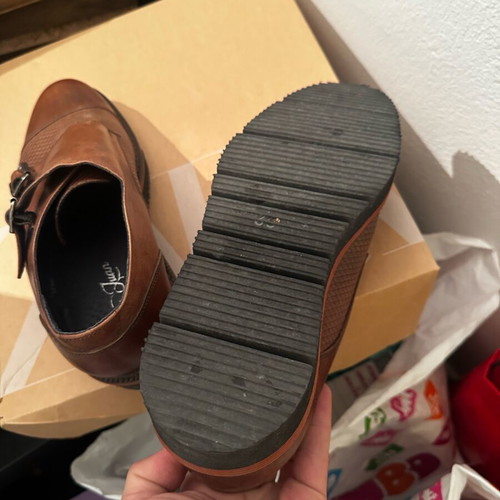 Don Juan leather men shoes like new brown