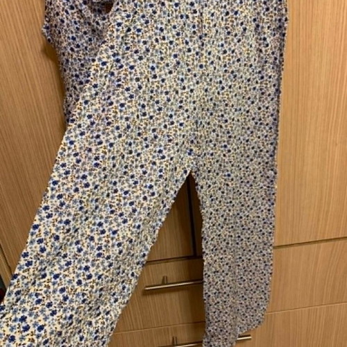 H&M floral pants and top set size 140 for girls 9-10 years new