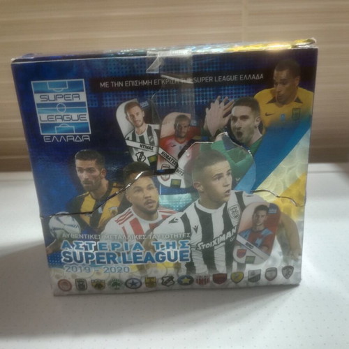 Stars of Super League 2019-2020 box with 50 packets new