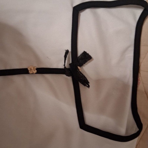 Shein white top size medium new with nice design