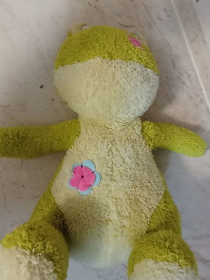 Stuffed frog used 50 cm