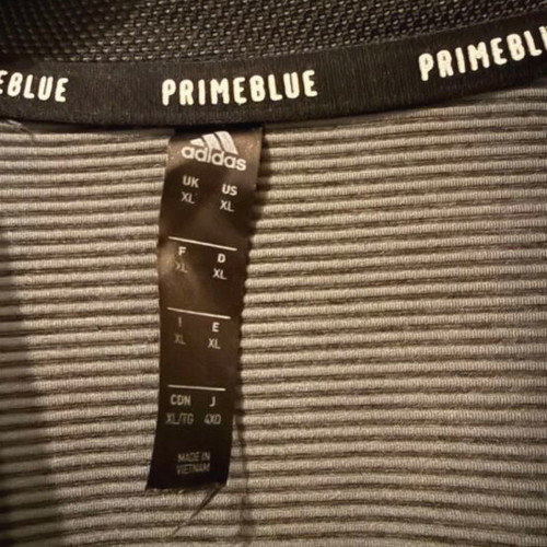 Adidas anthraki tennis polo shirt xl like new