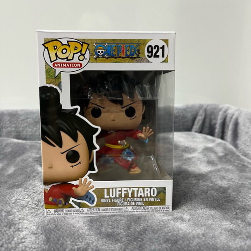 Luffytaro collectible toy used with box and minor damage