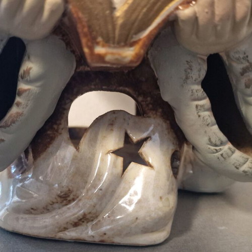 Angel candle holder like new for tealight
