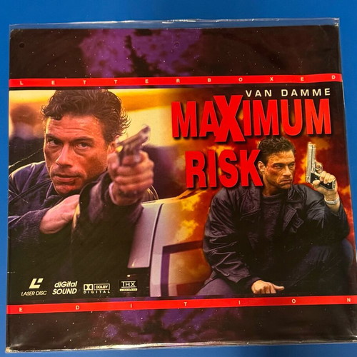 Maximum Risk Laserdisc used