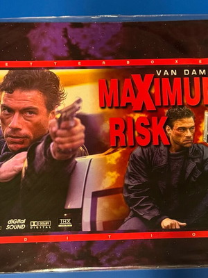 Maximum Risk Laserdisc used