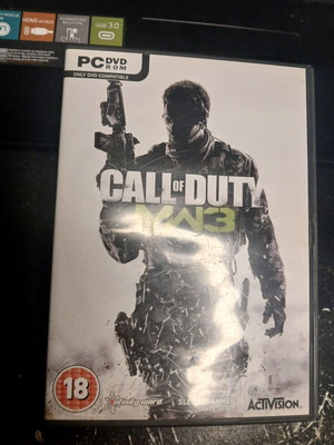 Call of Duty MW3 manual PC μεταχειρισμένο, CD με φθορές αλλά παίζει