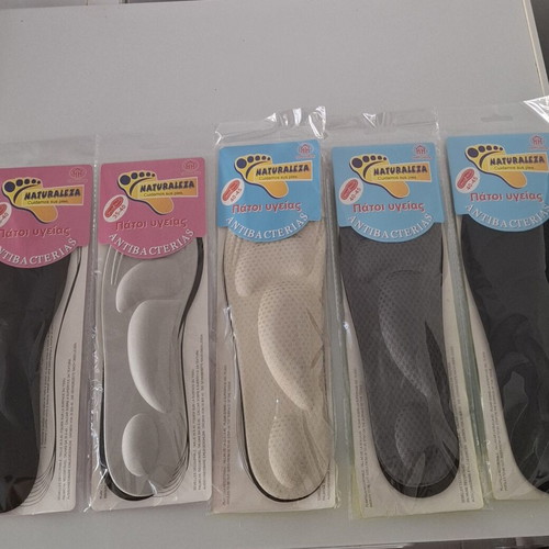 Naturaleza Anatomical Antibacterial Insoles new, cut to size