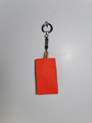 Fabric keychains handmade new