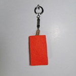 Fabric keychains handmade new