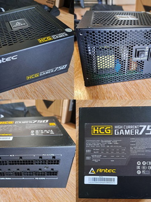 Τροφοδοτικό Antec HCG 750W Gold full modular σαν καινούργιο