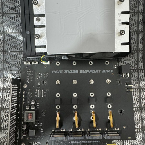 MSI M.2 XPANDER-AERO MS-4454 PCIe SSD expansion card like new