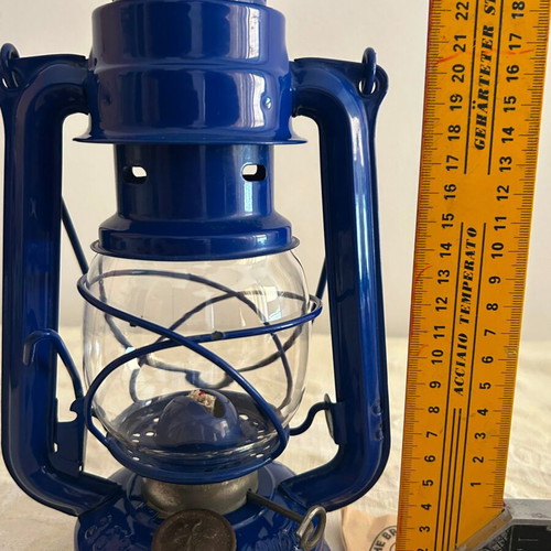 Meva 863 storm lantern like new, made in Czech Republic