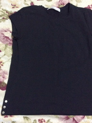 T shirt εγκυμοσύνης μεταχειρισμένο, μέγεθος Μ, μαύρο