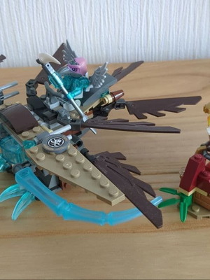 Lego Chima Vardys Ice Vulture Glider 2014 set complete