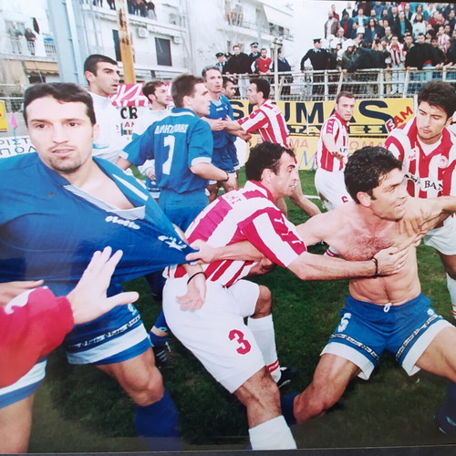 Olympiacos large authentic photograph like new