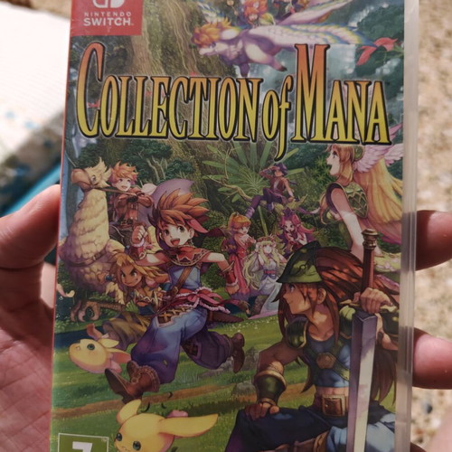 Collection of Mana Nintendo Switch like new, 3 classic games